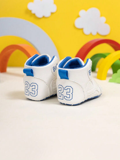 حذاء رياضي كاجوال للأولاد الرضع ذات تصميم شريط مرن
