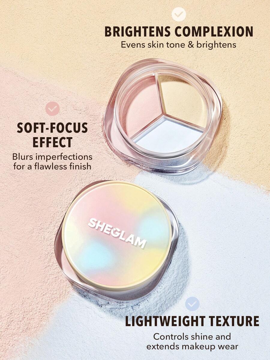 بودرة Radiance Ring 3-In-1 للتثبيت والتصحيح والتفتيح من شيجلام