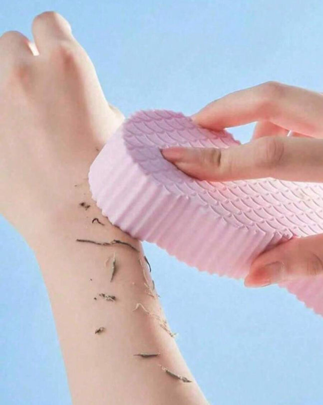 ليفة استحمام مقشرة ناعمة – 1 أو 2 قطعة لتنظيف لطيف ومريح للبشرة