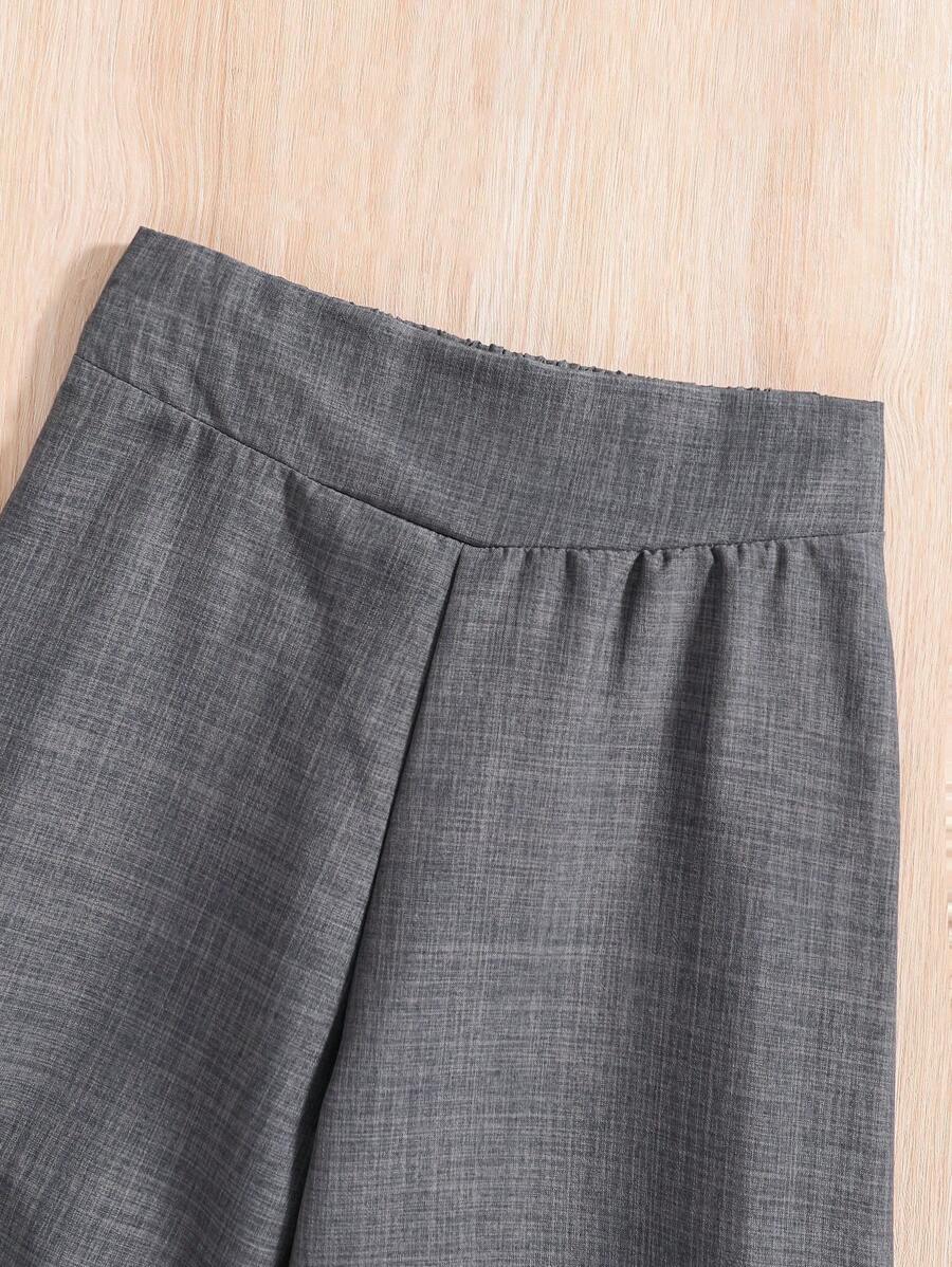 بنطلون بقصّة واسعة من القماش الخفيف من SHEIN للفتيات المراهقات