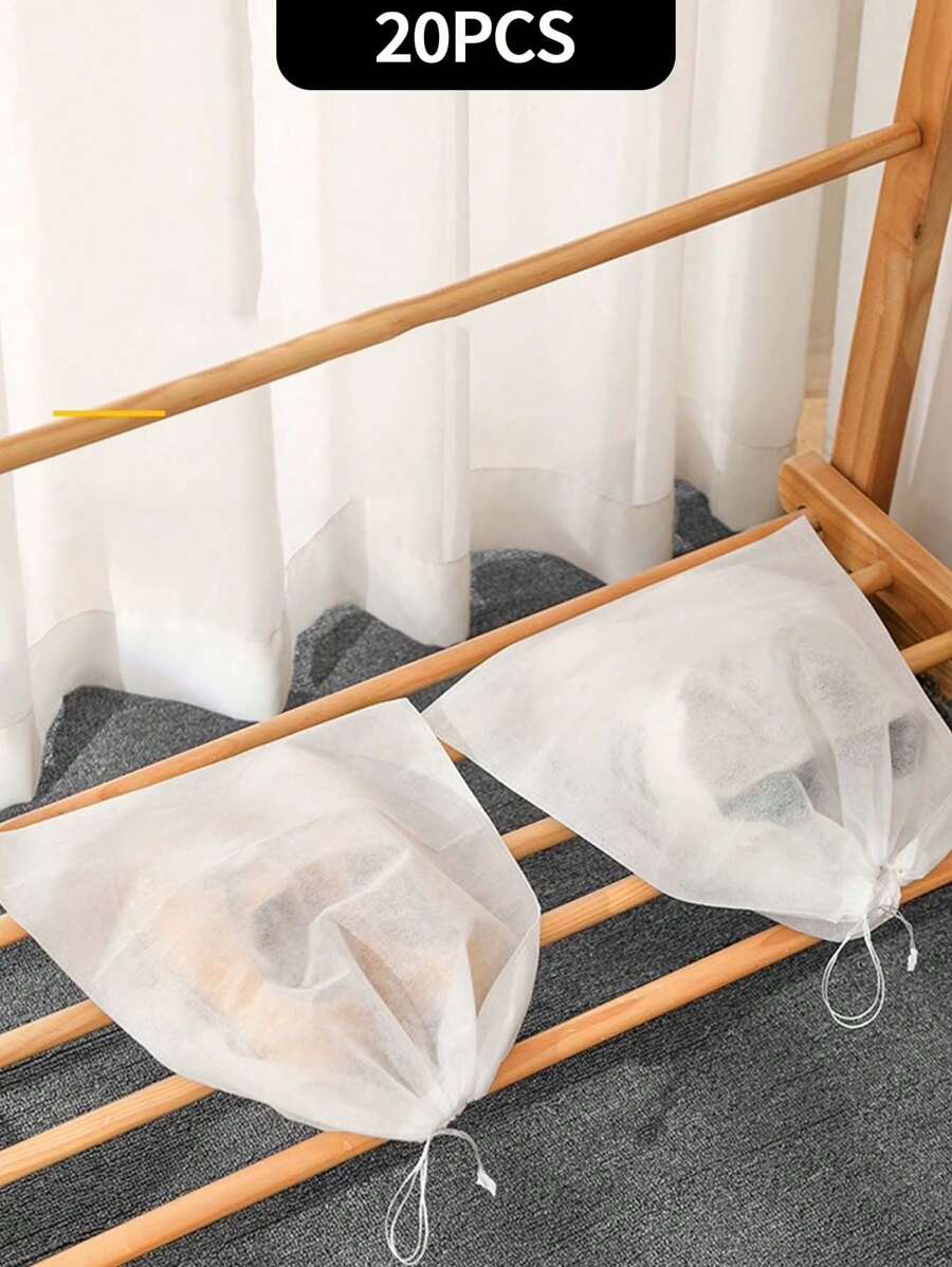 مجموعة اكياس  تخزين الأحذية مكونة من 10 قطع