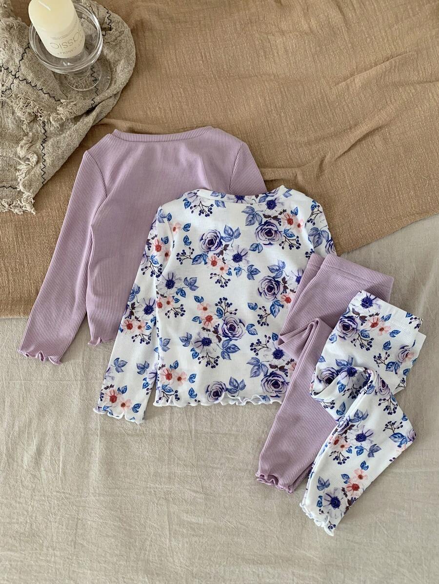 طقم اطفالي مكون من 4 قطع من shein