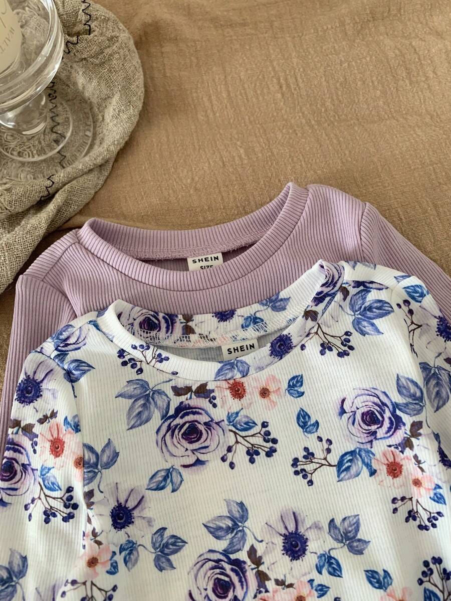 طقم اطفالي مكون من 4 قطع من shein