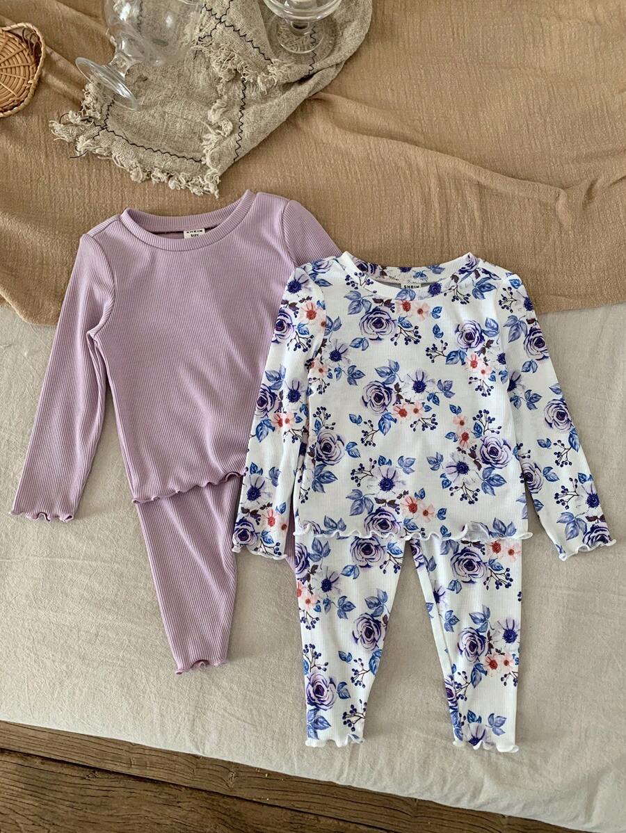 طقم اطفالي مكون من 4 قطع من shein