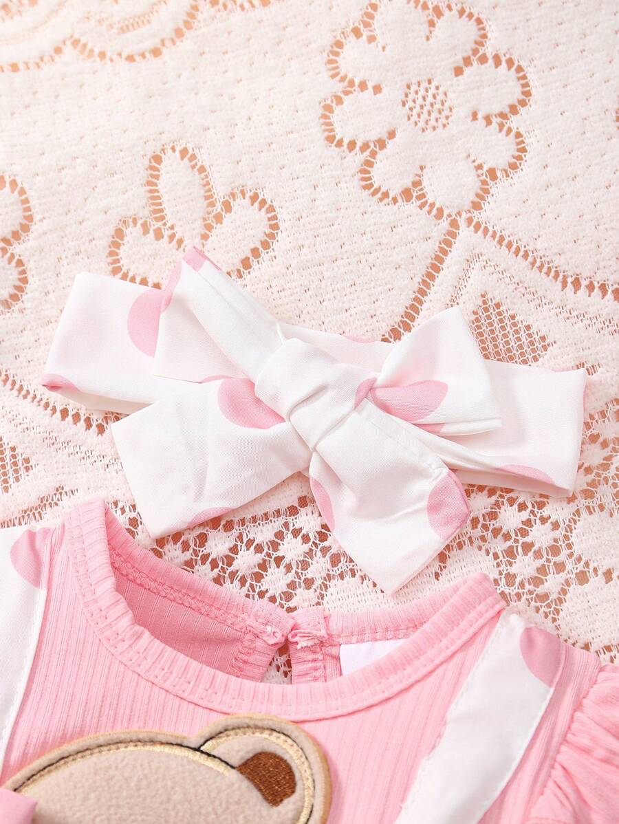 فستان بناتي صغير بأكمام بيشوب وظهر مفتوح وأكمام قصيرة