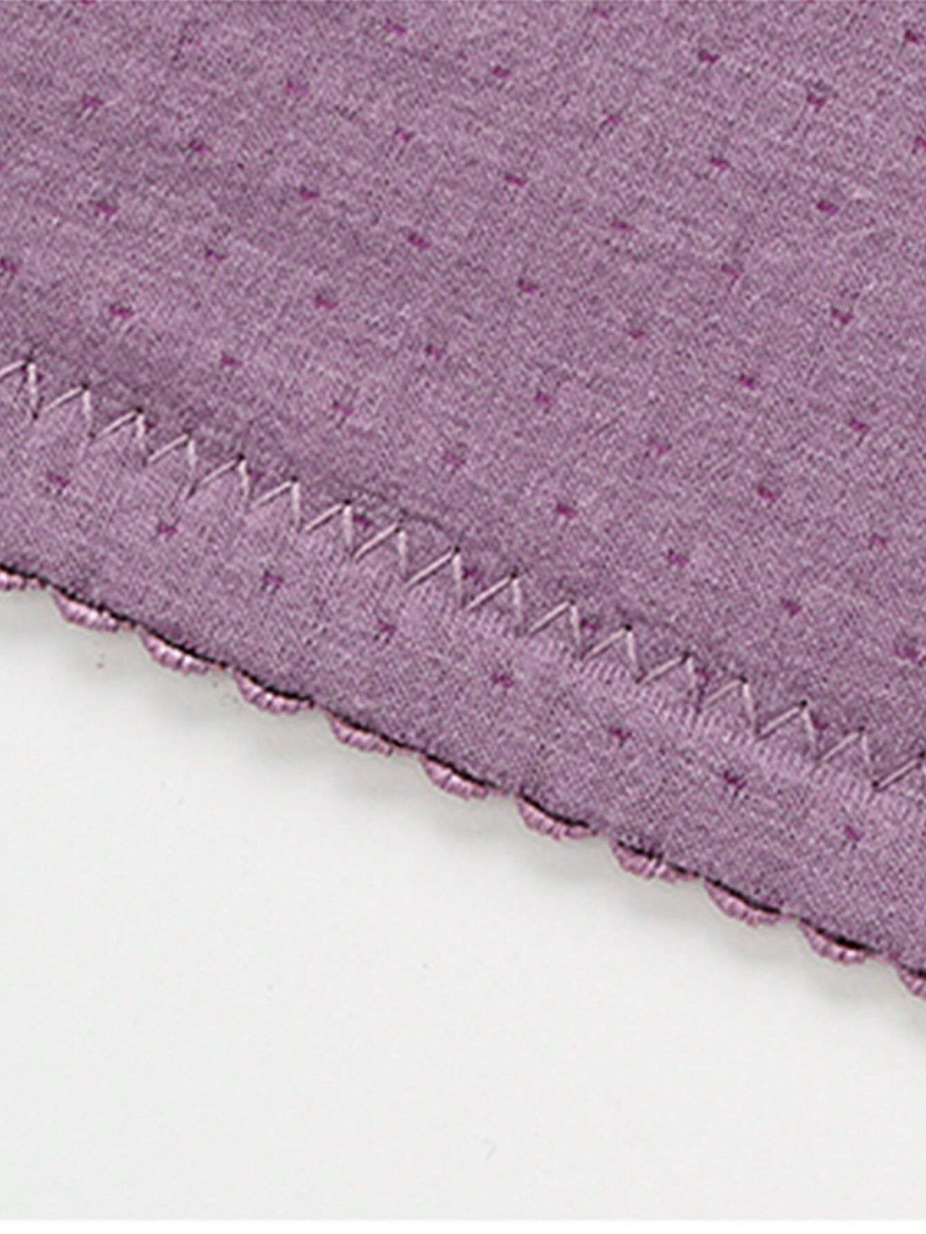 طقم من 3 حمالات صدر نسائية بنقشة زهور – بدون سلك مع إغلاق أمامي مريح وأناقة ناعمة