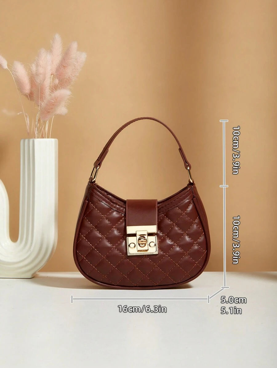 حقيبة كتف صغيرة أنيقة بتصميم بسيط