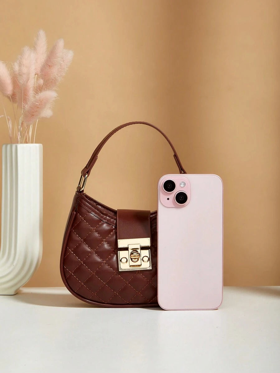 حقيبة كتف صغيرة أنيقة بتصميم بسيط