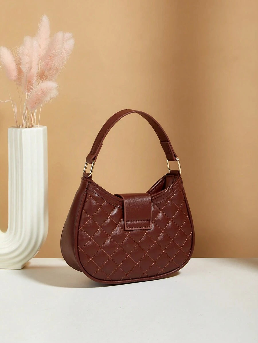 حقيبة كتف صغيرة أنيقة بتصميم بسيط