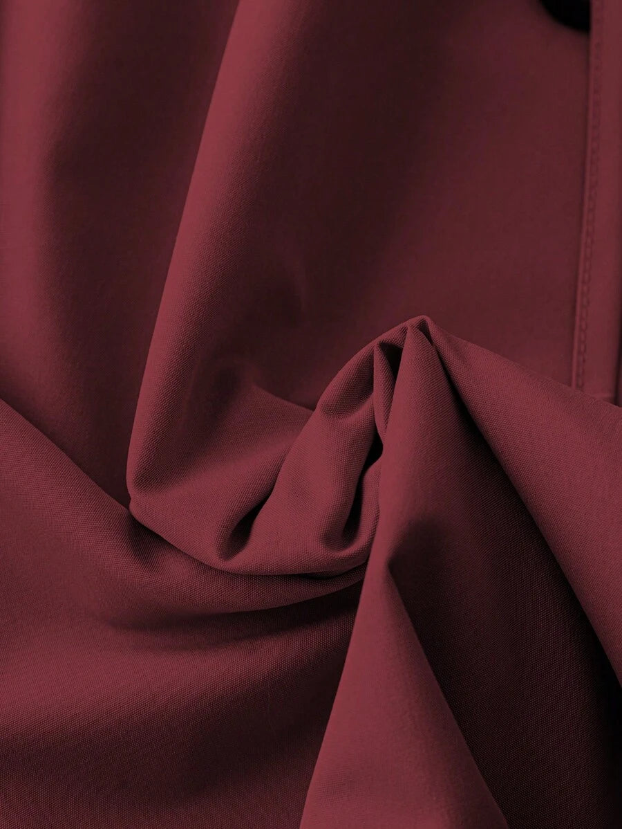 معطف ترنش أنيق كاجوال أنيق من فرانكليا للنساء Shein