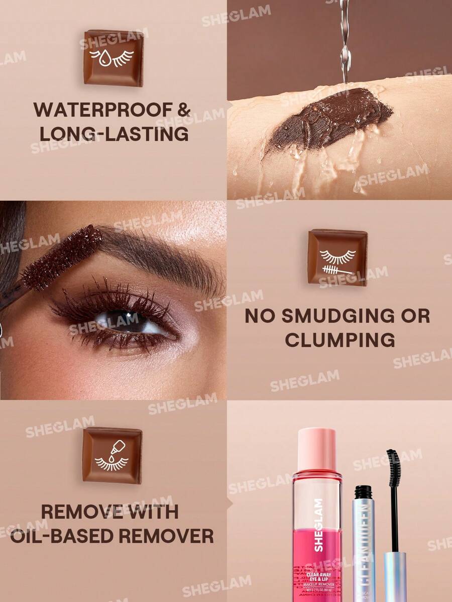 ماسكرا All-In-One لتكثيف وإطالة الرموش بدرجة Waterproof Macchiato من شيجلام