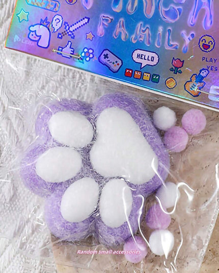 لعبة ضغط ناعمة على شكل مخلب قطة – Cat’s Paw لتخفيف التوتر (1 قطع)