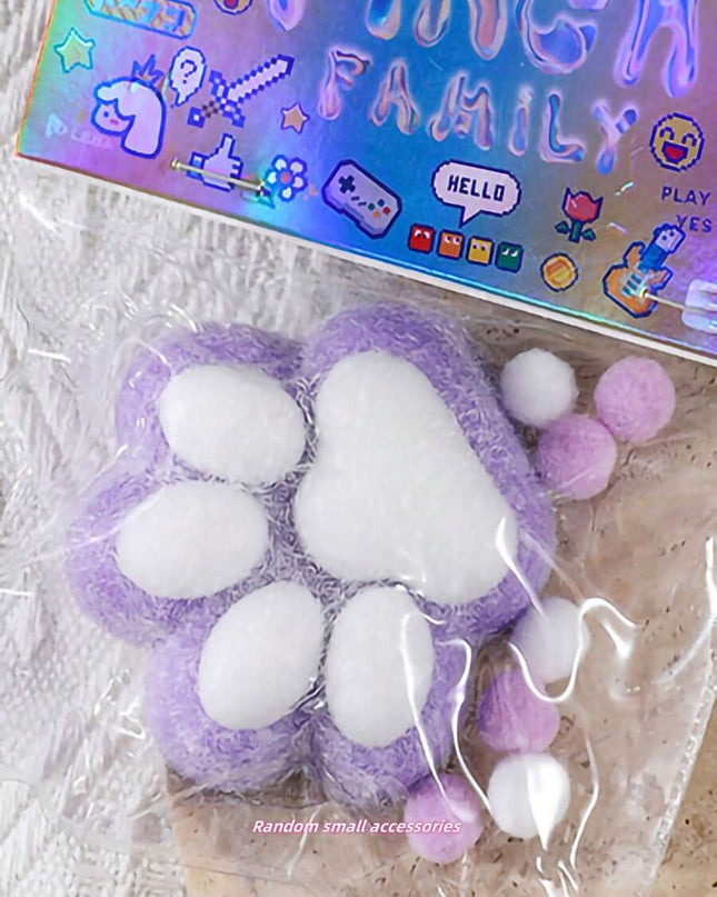 لعبة ضغط ناعمة على شكل مخلب قطة – Cat’s Paw لتخفيف التوتر (1 قطع)