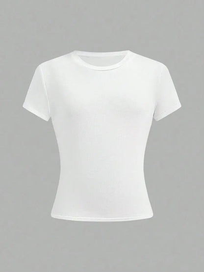 3قطع تي شيرتات SHEIN Girlism