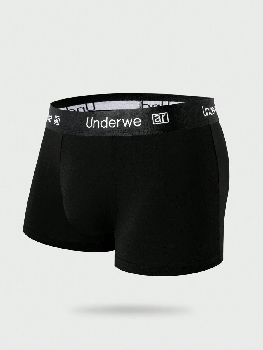 طقم 5 بوكسرات اولادي رفيعة بمرونة عالية_ shein