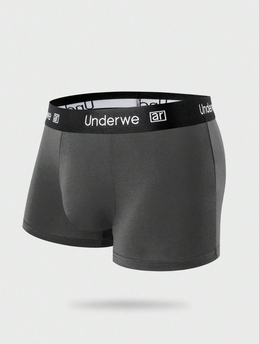 طقم 5 بوكسرات اولادي رفيعة بمرونة عالية_ shein