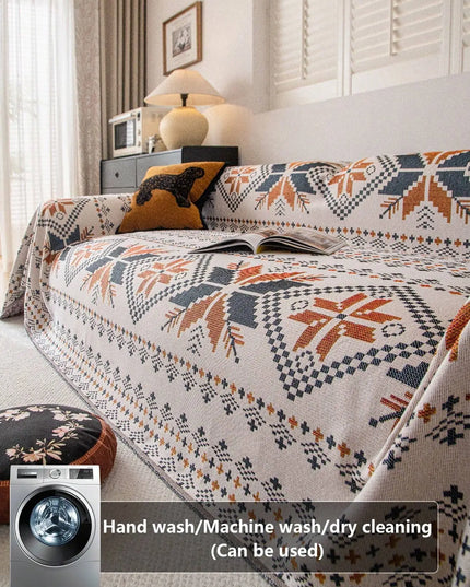 غطاء أريكة قطعة واحدة - بطانية ناعمة بتصميم مجسم