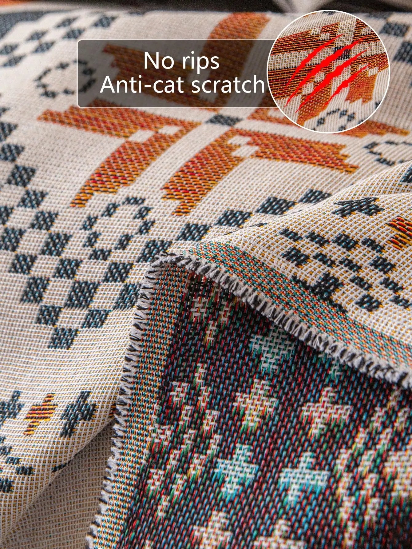 غطاء أريكة قطعة واحدة - بطانية ناعمة بتصميم مجسم