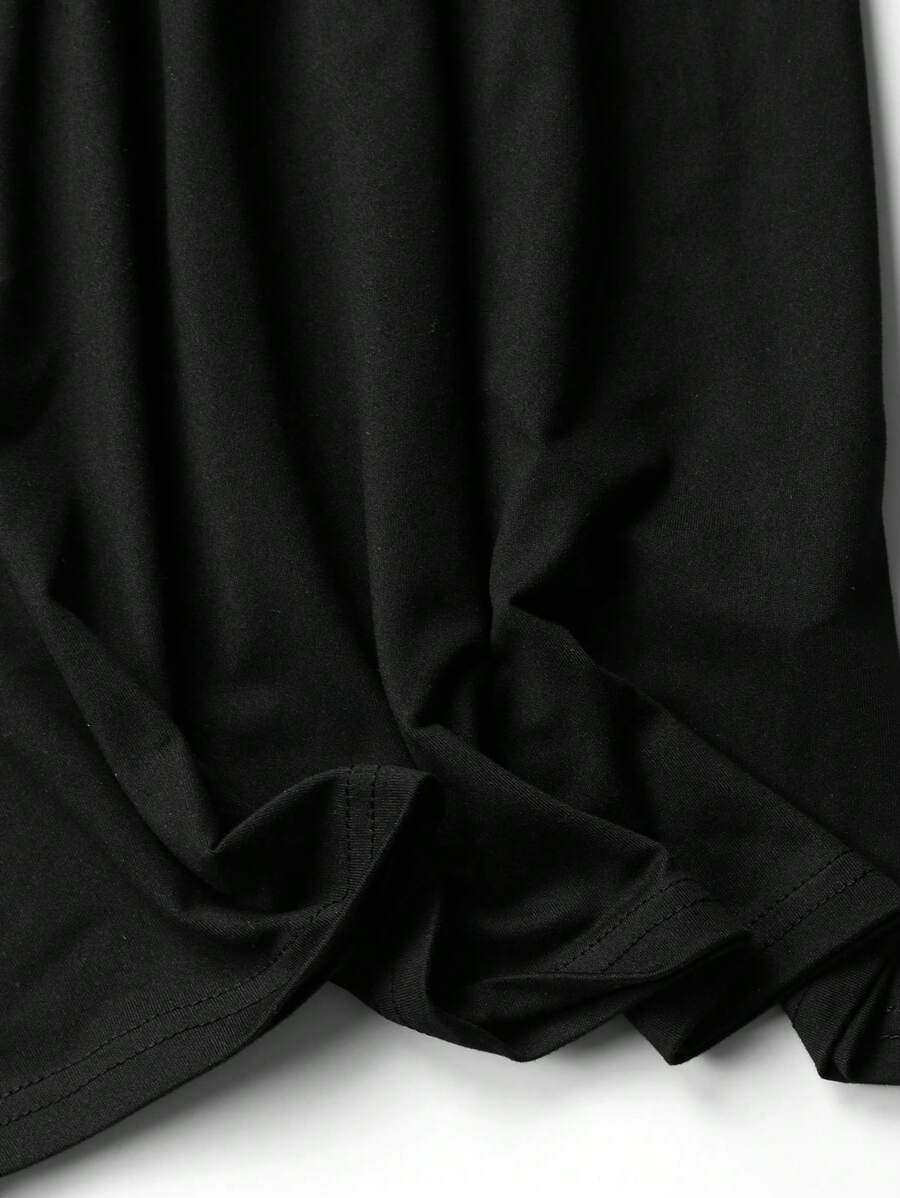 فستان نسائي مثير وعصري بدون ظهر وحاشية مكشكشة ومفتوحة