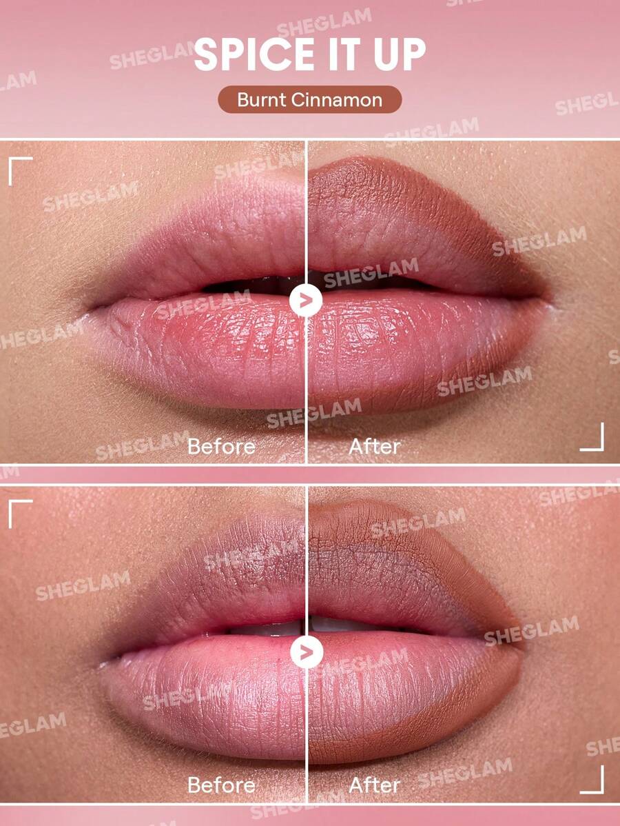 قلم تحديد الشفاه Bold Booster Plumping بدرجة Spice It Up من شيجلام
