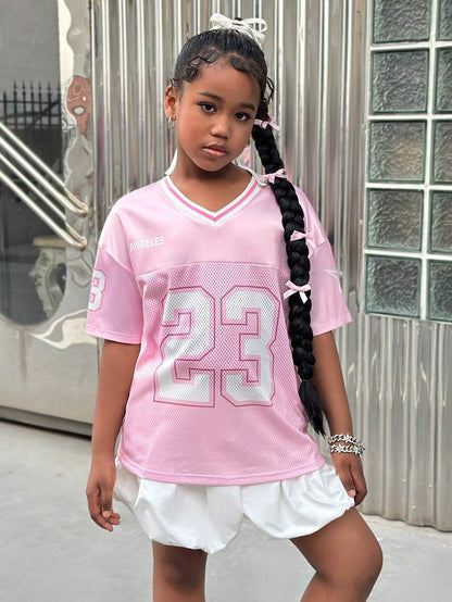 بلوزة SLAYR KIDS للفتيات Shein