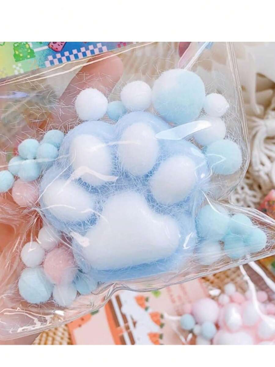 لعبة ضغط ناعمة على شكل مخلب قطة – Cat’s Paw لتخفيف التوتر (1 قطع)