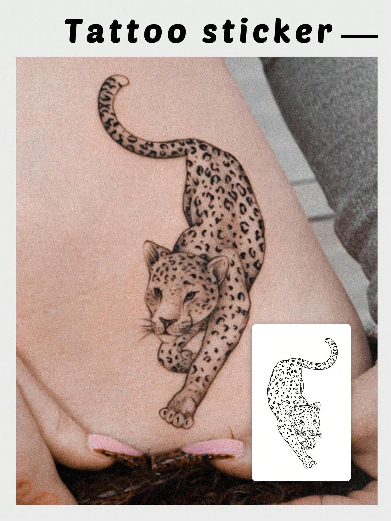 وشم مؤقت مبتكر – مقاوم للماء والعرق يدوم 1–3 أيام