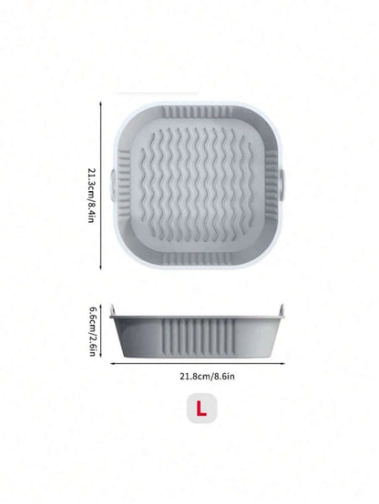 بطانة وعاء مقلاة هوائية من السيليكون من SHEIN Basic Living