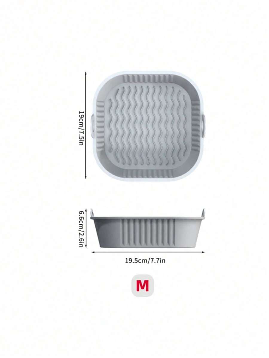 بطانة وعاء مقلاة هوائية من السيليكون من SHEIN Basic Living
