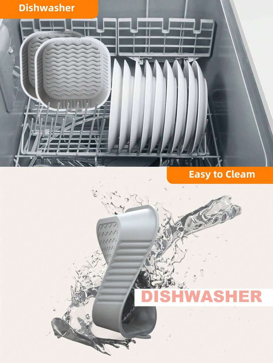 بطانة وعاء مقلاة هوائية من السيليكون من SHEIN Basic Living