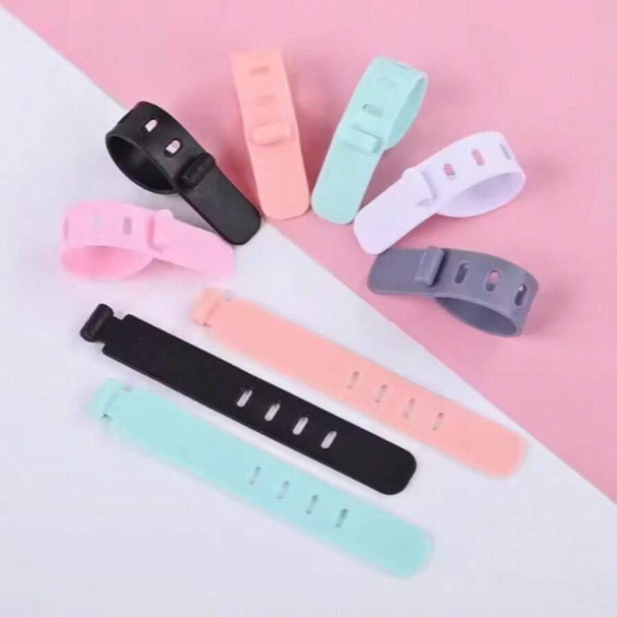 12 ربطات كابلات سيليكون بأربع فتحات