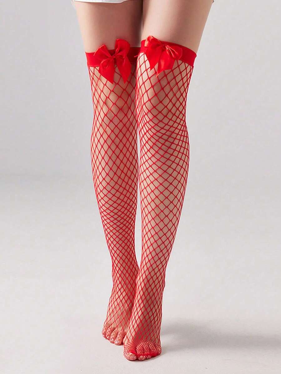 جوارب شبكية طويلة من Shein