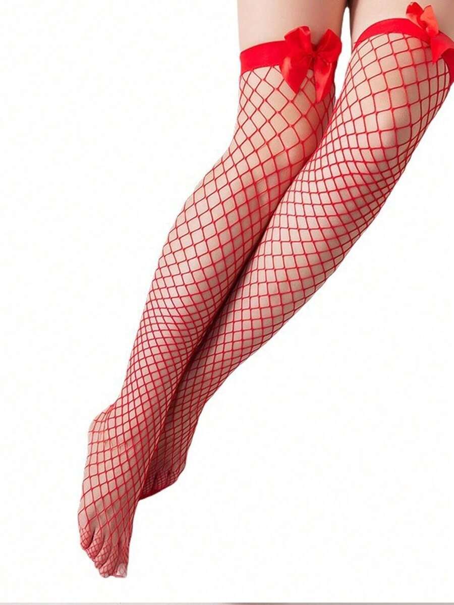 جوارب شبكية طويلة من Shein