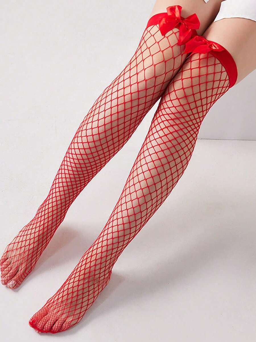 جوارب شبكية طويلة من Shein