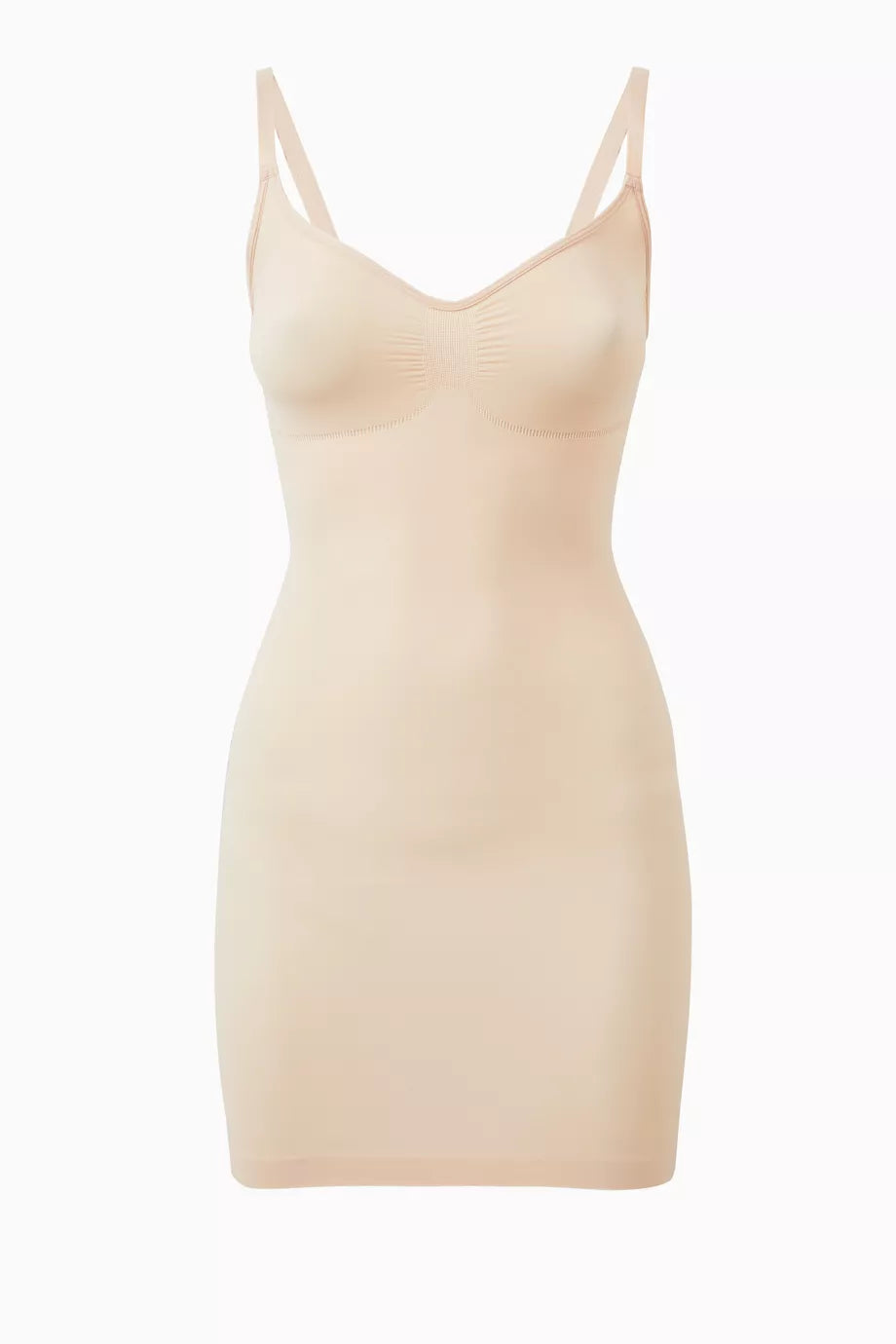 فستان تحتي ضاغط بلون بيج من Shein