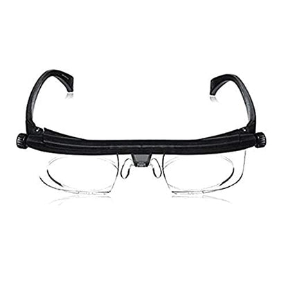 نظارة بعدسات قابلة لتعديل البُعد البؤري – مناسبة لمدّ البصر وللرؤية الواضحة لجميع الأعمار