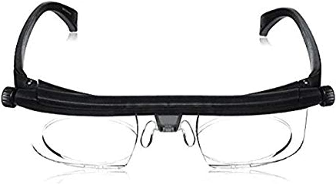 نظارة بعدسات قابلة لتعديل البُعد البؤري – مناسبة لمدّ البصر وللرؤية الواضحة لجميع الأعمار