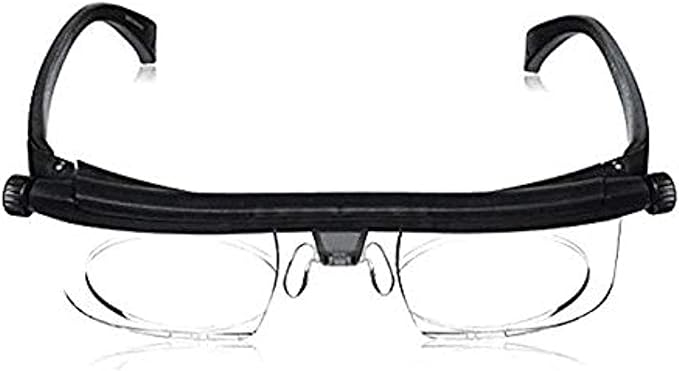 نظارة بعدسات قابلة لتعديل البُعد البؤري – مناسبة لمدّ البصر وللرؤية الواضحة لجميع الأعمار