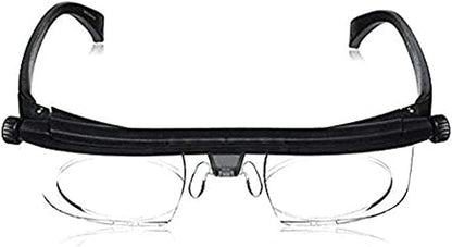 نظارة بعدسات قابلة لتعديل البُعد البؤري – مناسبة لمدّ البصر وللرؤية الواضحة لجميع الأعمار