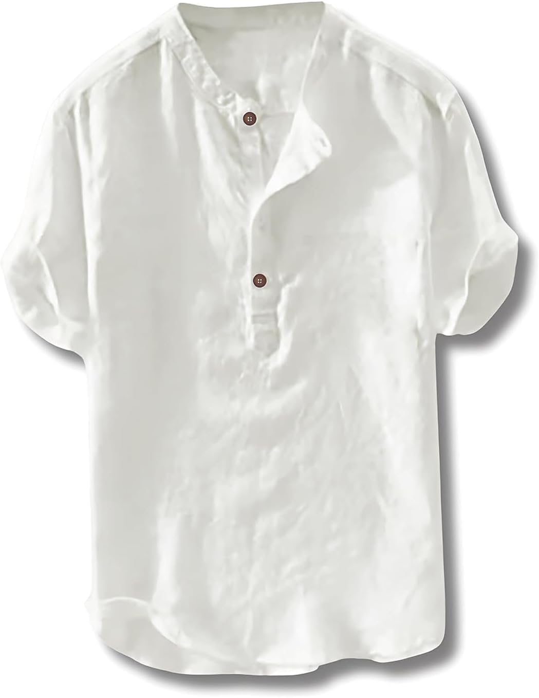 قميص كتان اسباني بتصميم عصري ومريح للرجال