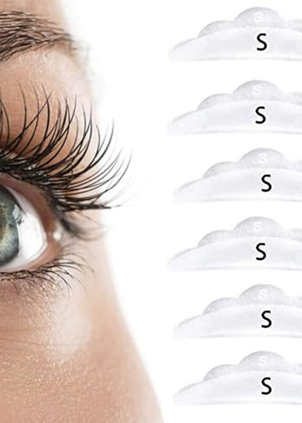 طقم ألواح سيليكون لرفع الرموش Libeauty – 6 قطع قابلة لإعادة الاستخدام