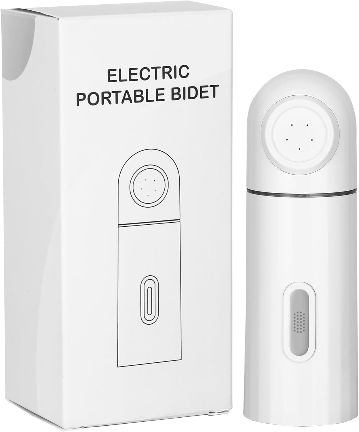 شطاف محمول عالي الضغط بمنفذ USB نوع C قابل لإعادة الشحن.