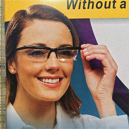 نظارة بعدسات قابلة لتعديل البُعد البؤري – مناسبة لمدّ البصر وللرؤية الواضحة لجميع الأعمار