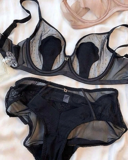 طقم لانجيري Seduluxe قطعتين بتصميم جذاب وأنيق