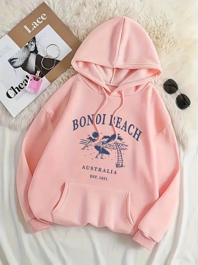 هودي نسائي كاجوال  بقصة فضفاضة