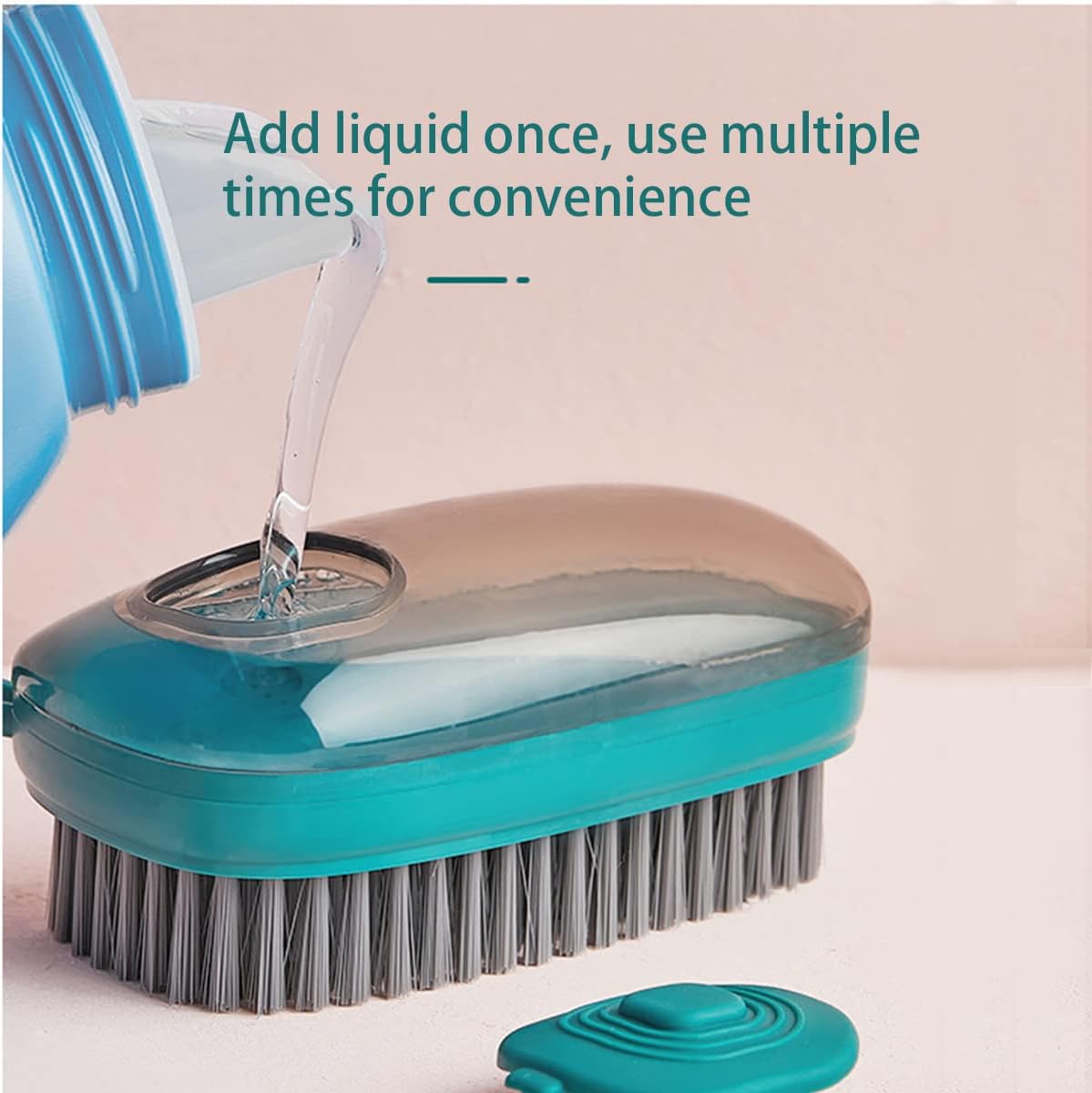 دازل وينغز فرشاة تنظيف مع موزع صابون