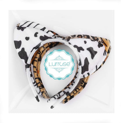 8 قطع من عصابات رأس أذن القط للهالوين