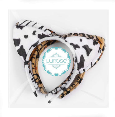 4 قطع توكة  رأس أذن القط للهالوين