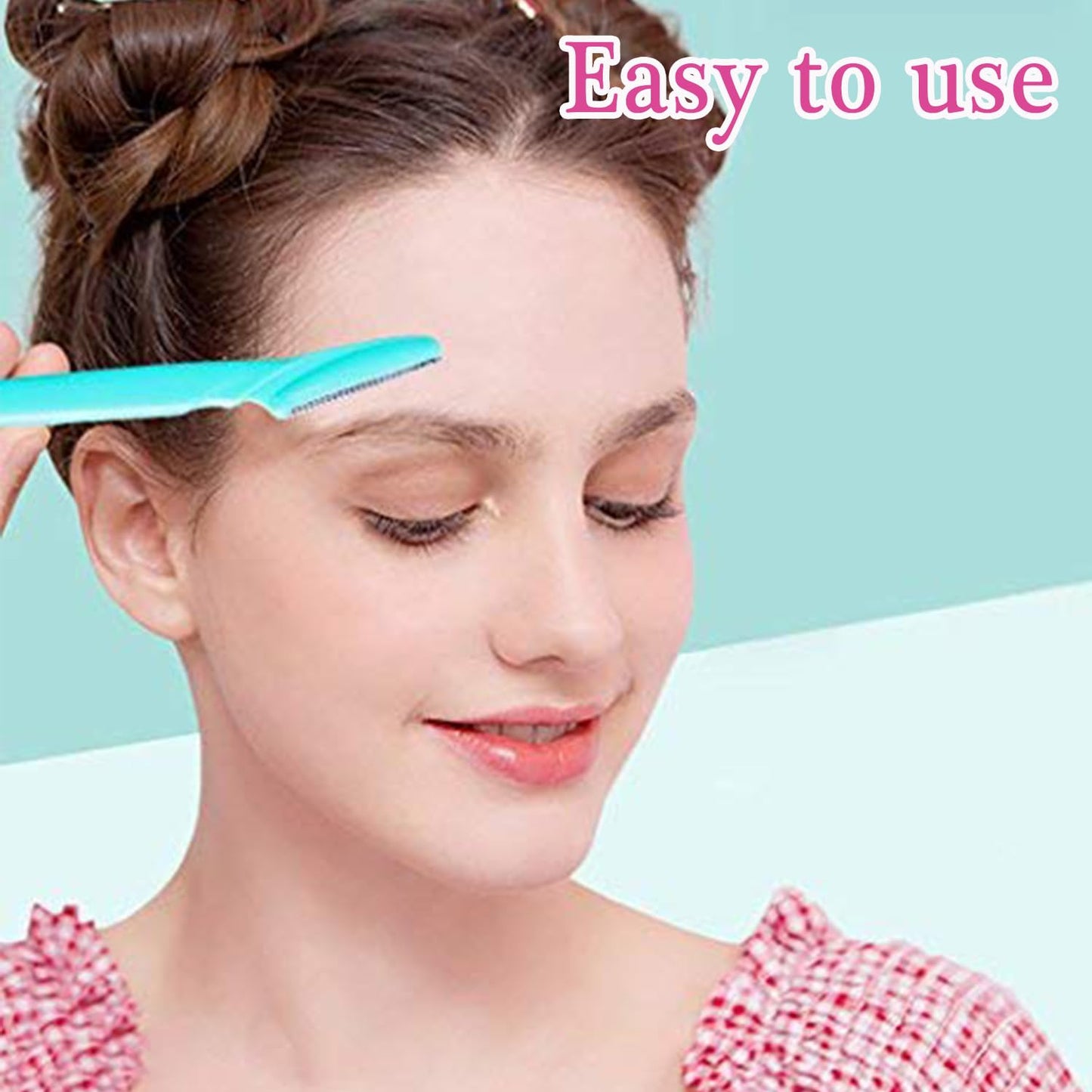 مجموعة شفرات حلاقة لإزالة شعر الوجه (12 قطعة)