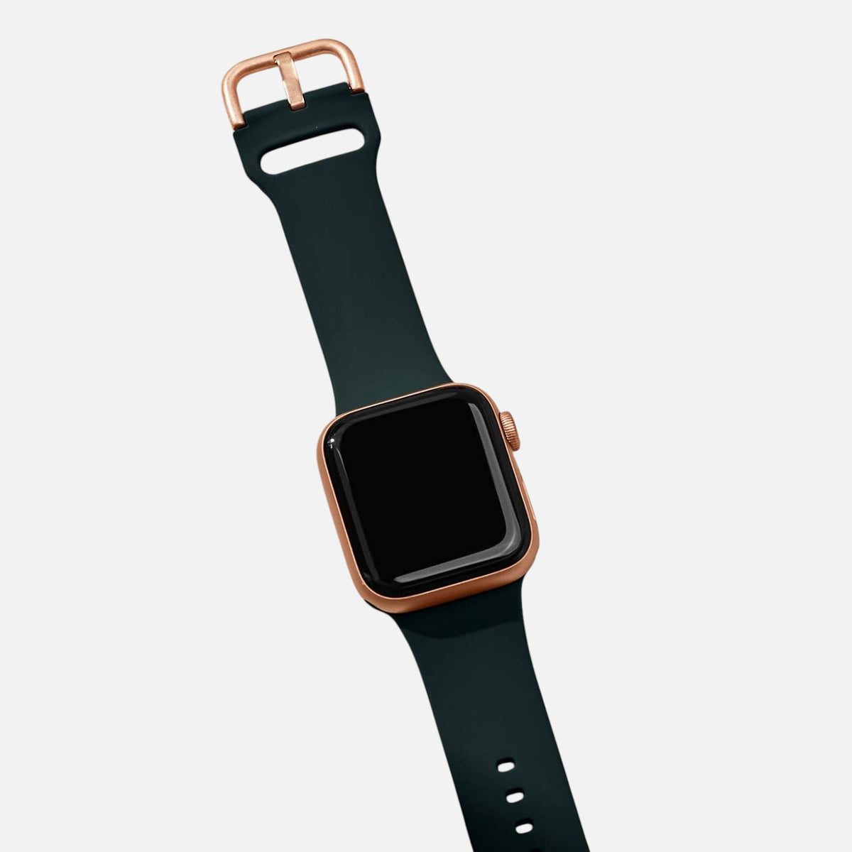 سوار رياضي سيليكون متوافق مع ساعات Apple Watch مقاس 38/40 مم – مريح ومقاوم للماء